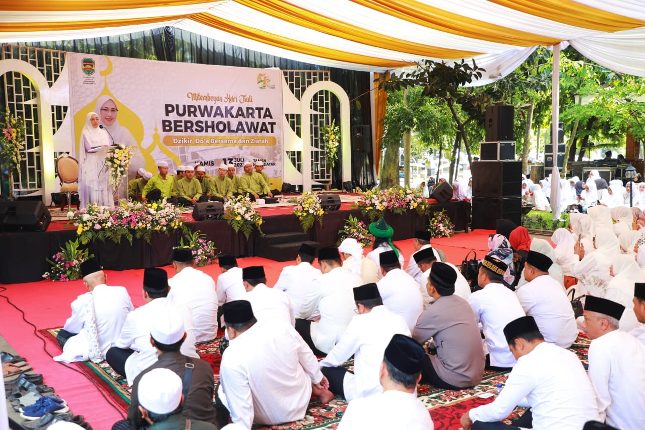 Mitembeyan Hari Jadi, Purwakarta Bersholawat   