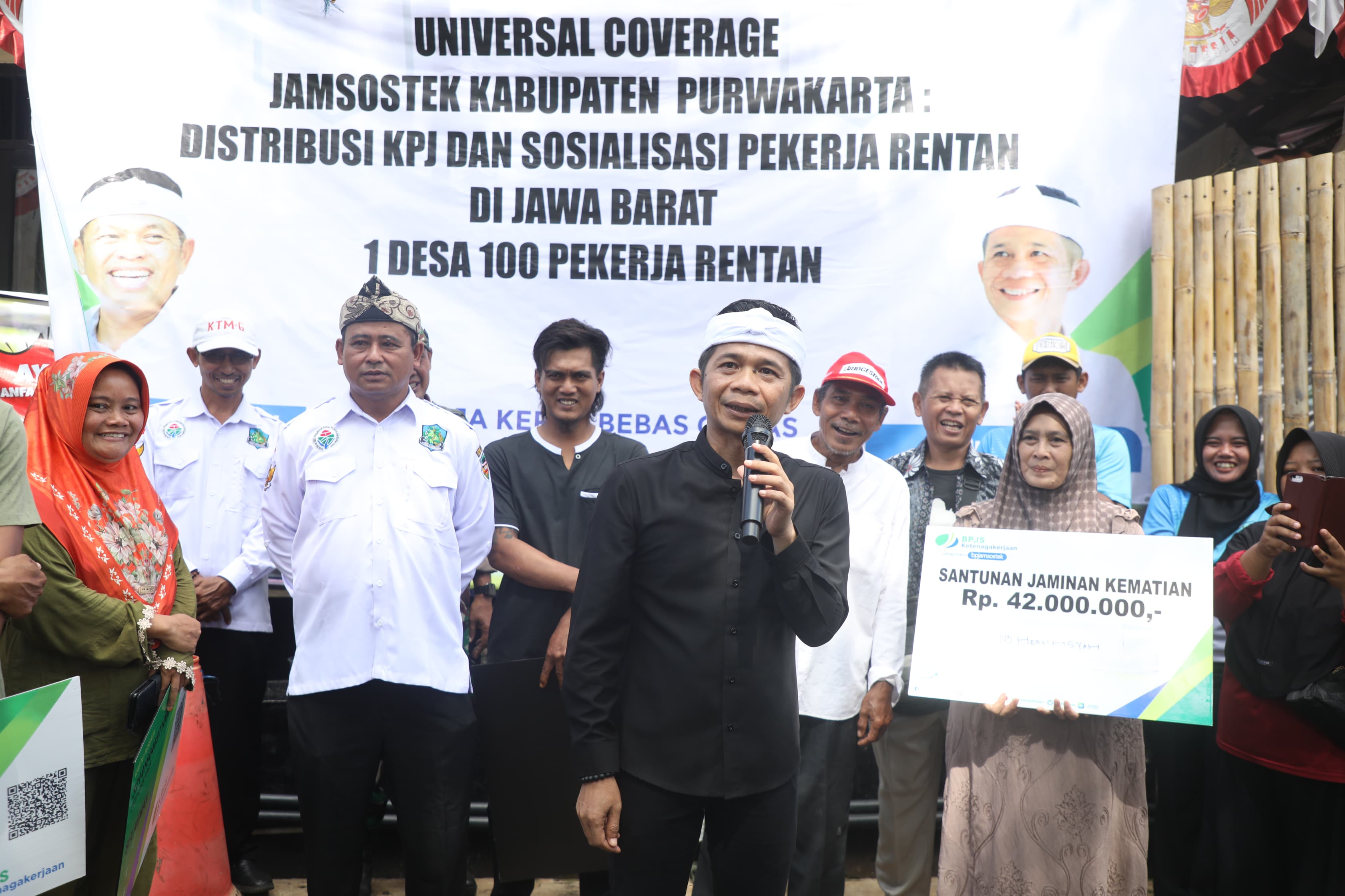 Satu Desa, Seratus Perlindungan: Purwakarta Tingkatkan Kesejahteraan Pekerja Informal