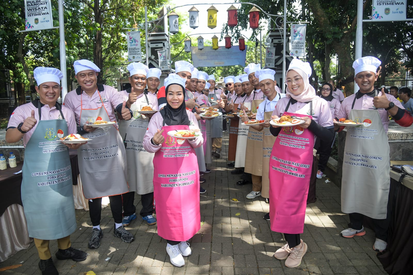 Hari Bhakti Adhyaksa, Menegaskan Kekompakan Pemkab dan Kejari Purwakarta