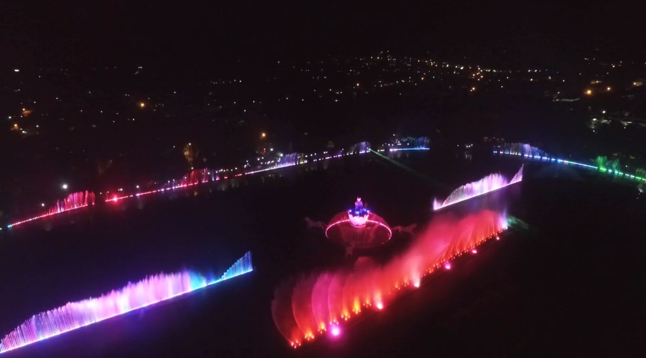 Konsep & Fasilitas Yang Ingin Ditambah Bupati Anne di Taman Air Mancur Sribaduga