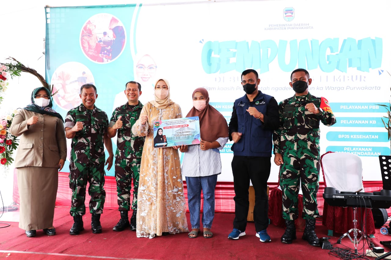 Kolaborasi TMMD dan Gempungan, Ngeureuyeuh Wujudkan Purwakarta Istimewa