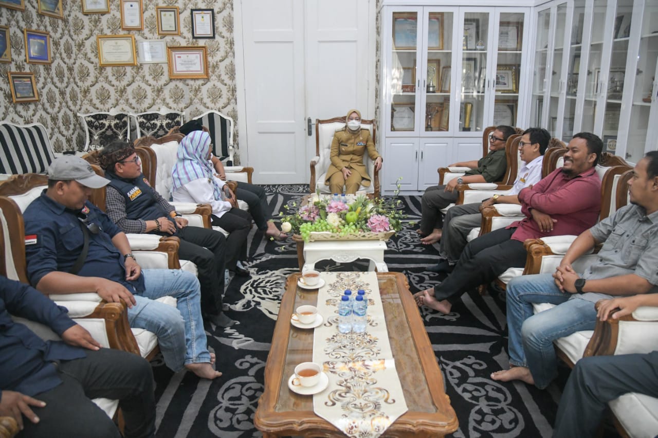 Pengurus Karang Taruna Purwakarta Menghadap Bupati Anne, Bahas Festival Takjil dan UMKM