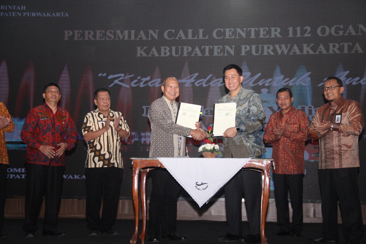 Pemkab Purwakarta Launching Call Center 112