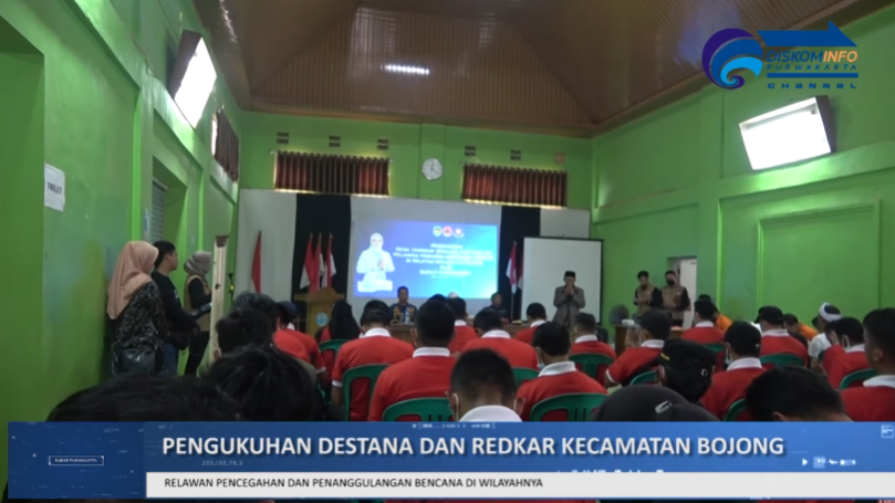 PENGUKUHAN DESTANA DAN REDKAR KECAMATAN BOJONG, KABUPATEN PURWAKARTA