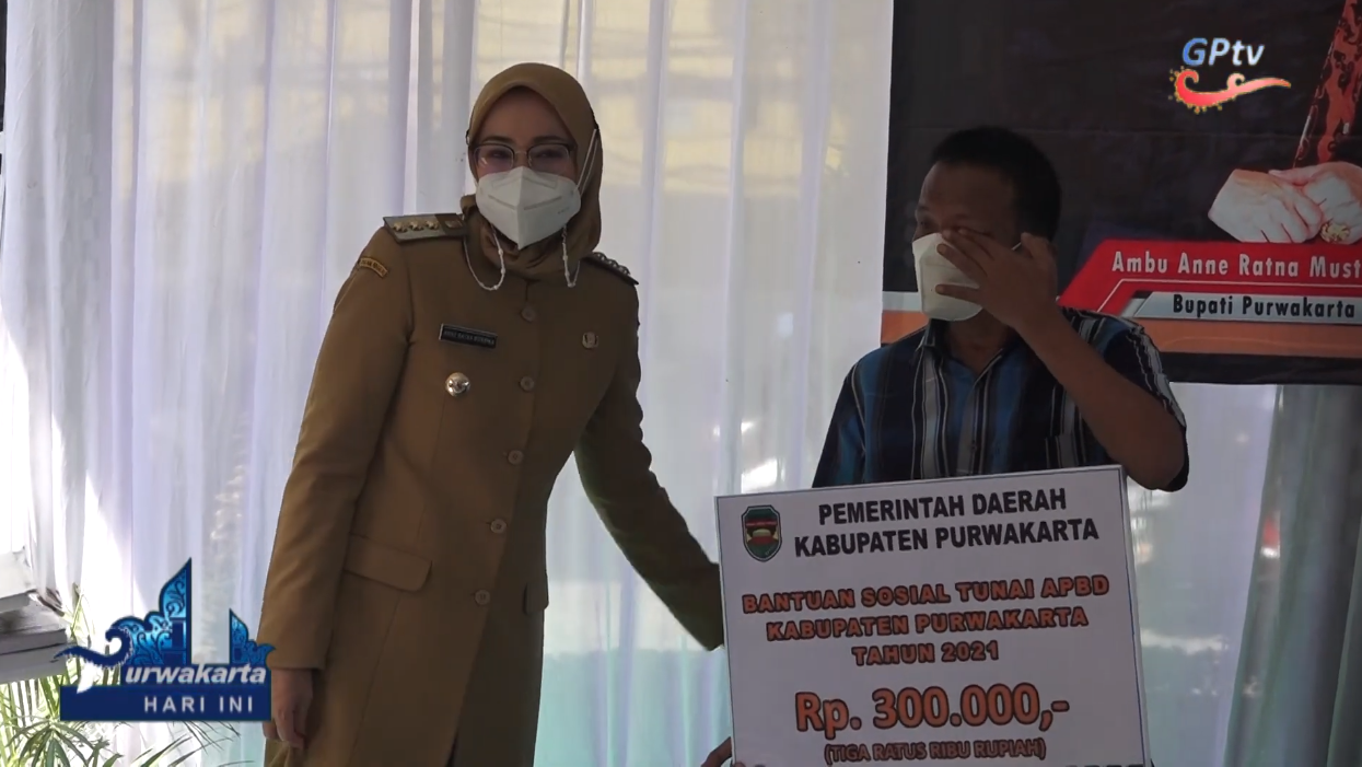 PEMDA PURWAKARTA LUNCURKAN BANTUAN LANGSUNG TUNAI UNTUK MASYARAKAT KURANG MAMPU