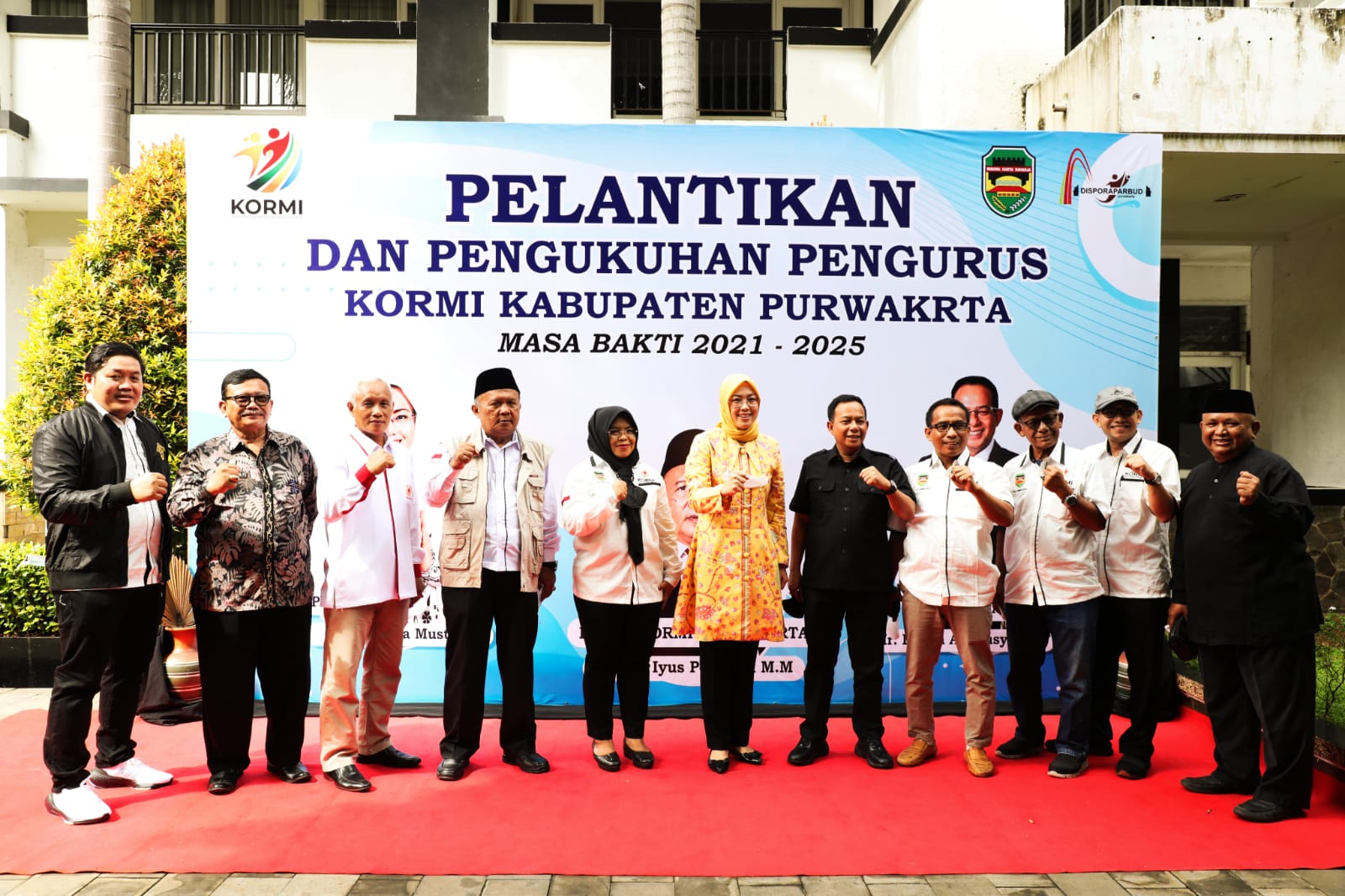 Bupati Purwakarta Kukuhkan Pengurus Komite Olahraga Rekreasi  Masyarakat