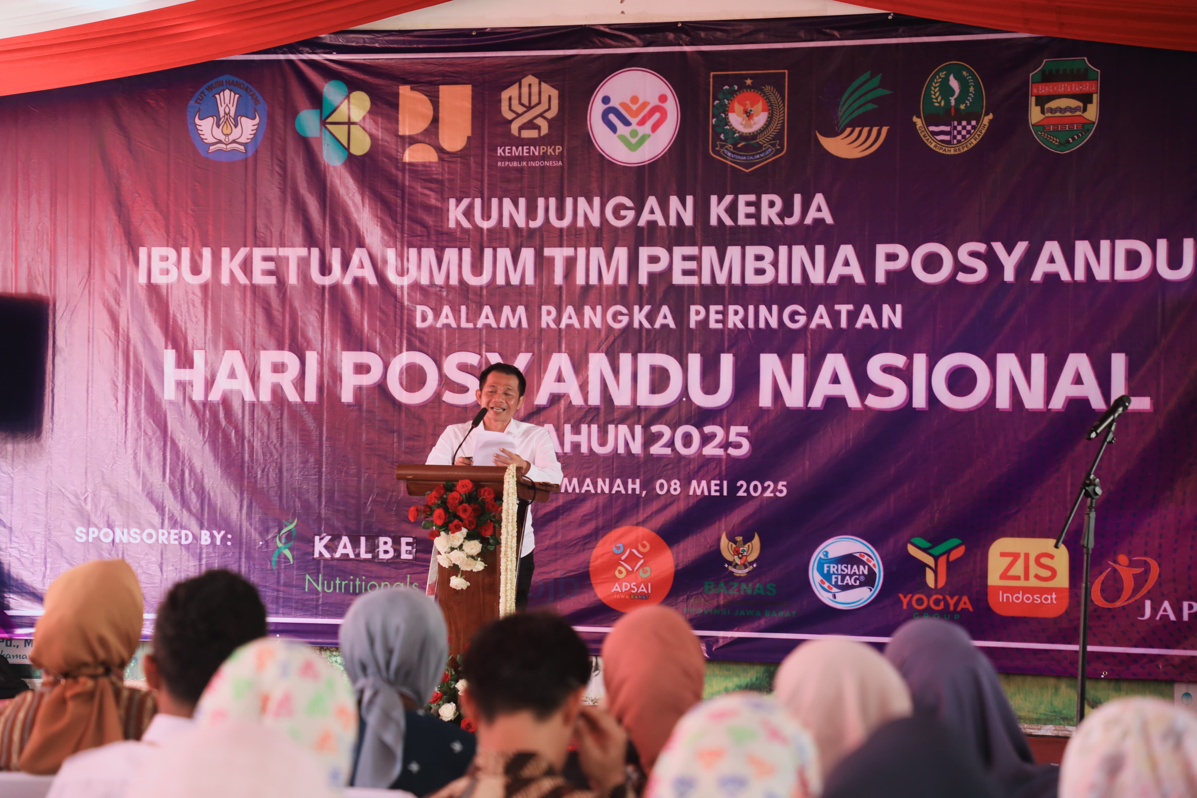 Kunjungan Ketua Umum Tim Pembina Posyandu Pusat ke Purwakarta: Transformasi Posyandu Menuju Pelayanan Prima