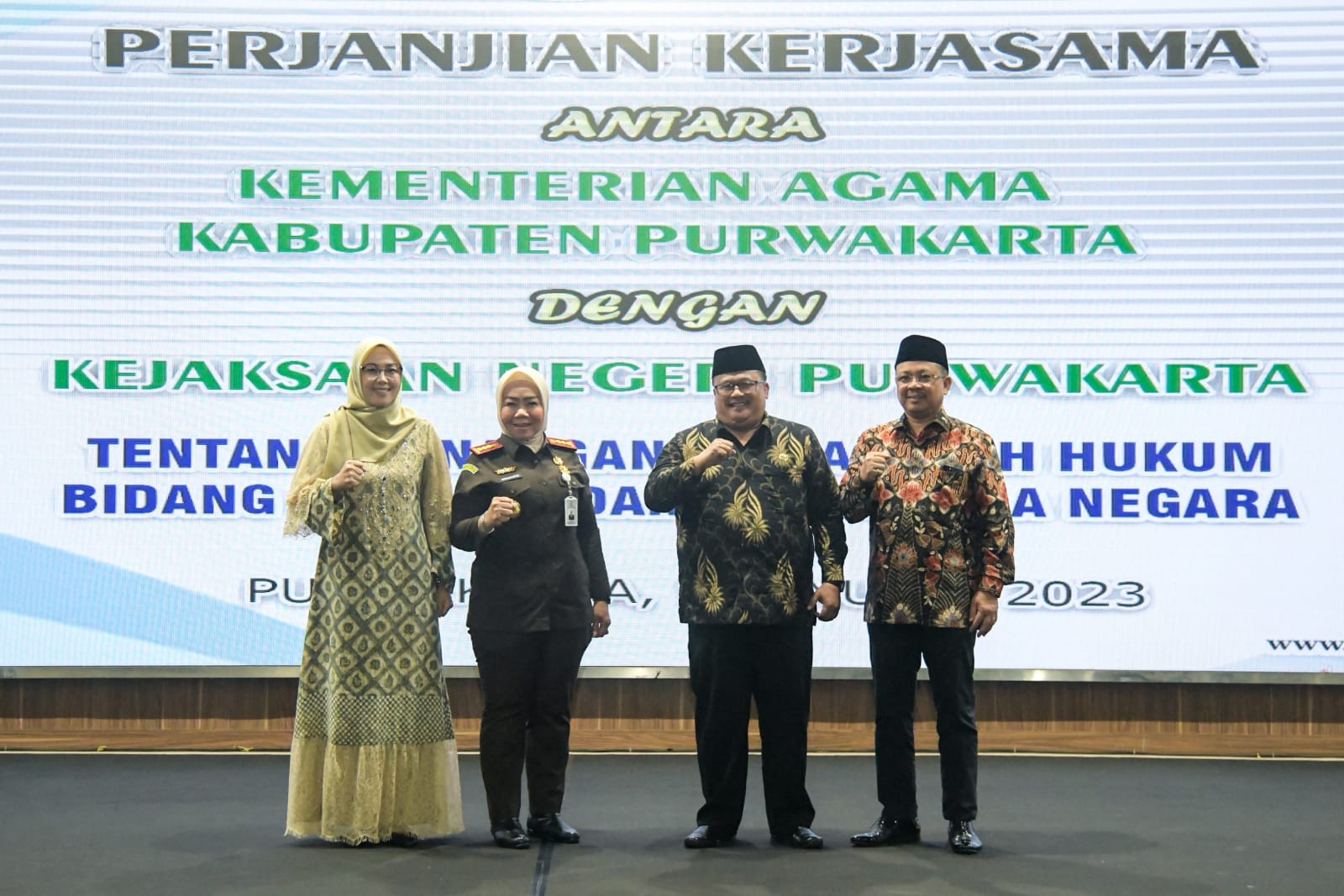 Tasyakuran Hari Amal Bhakti Kementerian Agama di Purwakarta   