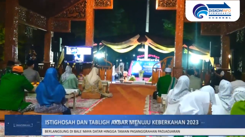 SAMBUT PERGANTIAN TAHUN, KABUPATEN PURWAKARTA GELAR ISTIGHOSAH DAN TABLIGH AKBAR
