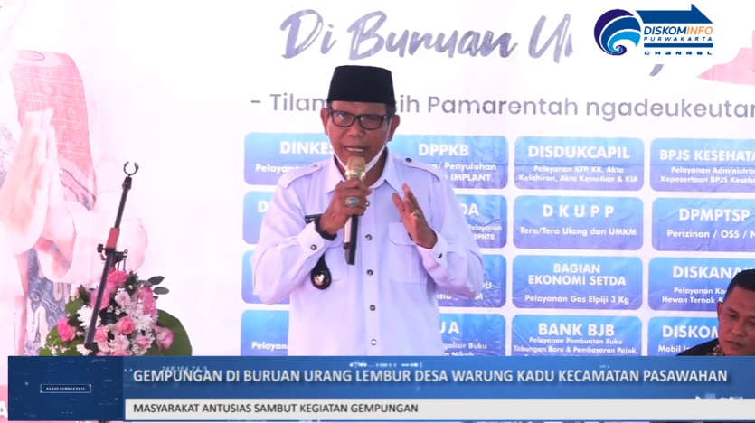GEMPUNGAN DI BURUAN URANG LEMBUR DESA WARUNG KADU KECAMATAN PASAWAHAN