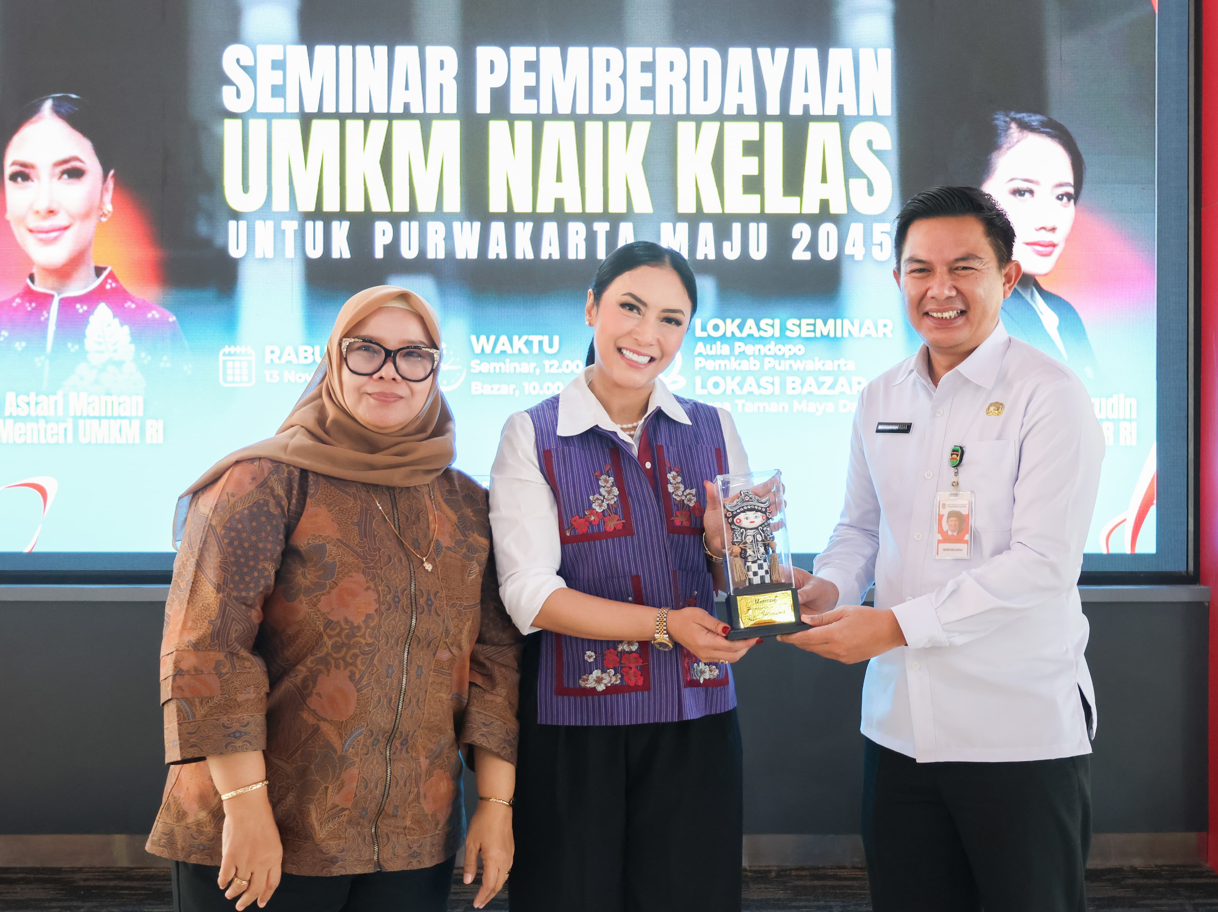 Sekda Sampaikan Persoalan yang Dihadapi Pelaku UMKM di Purwakarta