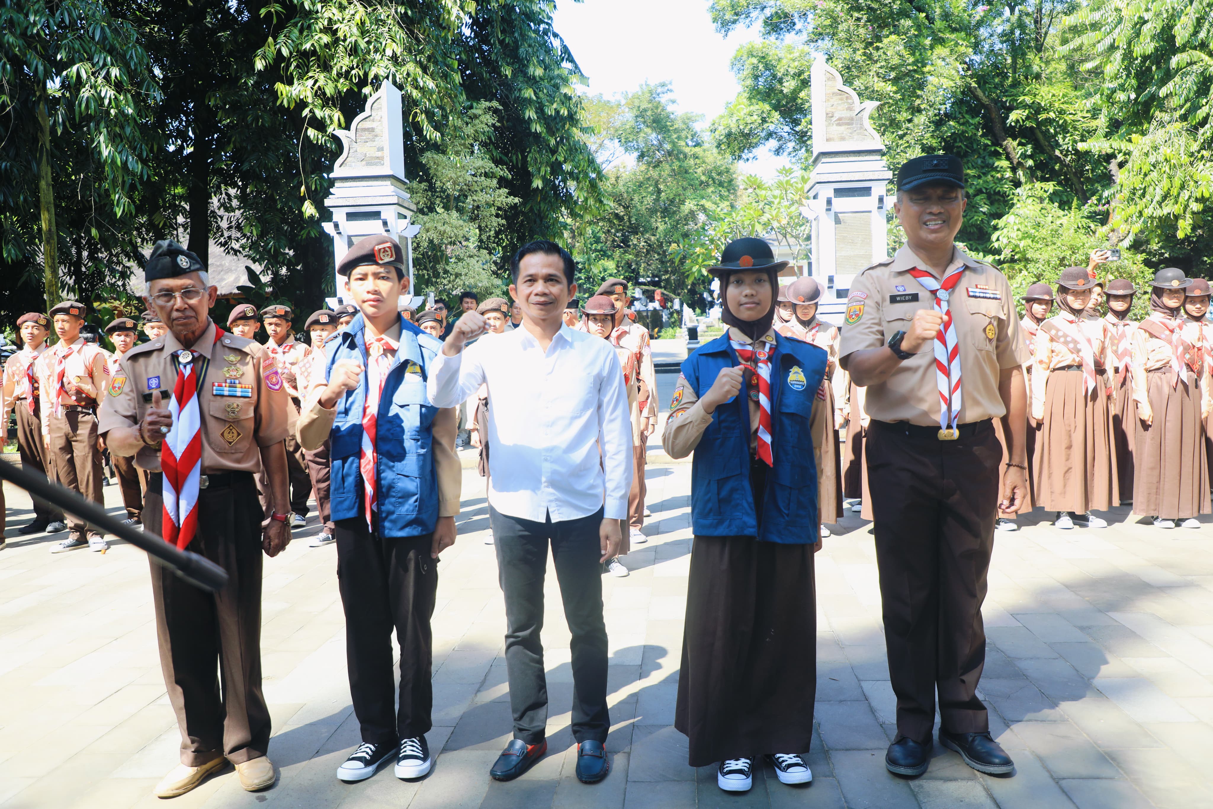 73 Pramuka Purwakarta Siap Mengibarkan Bendera di Jamda Jawa Barat 2025
