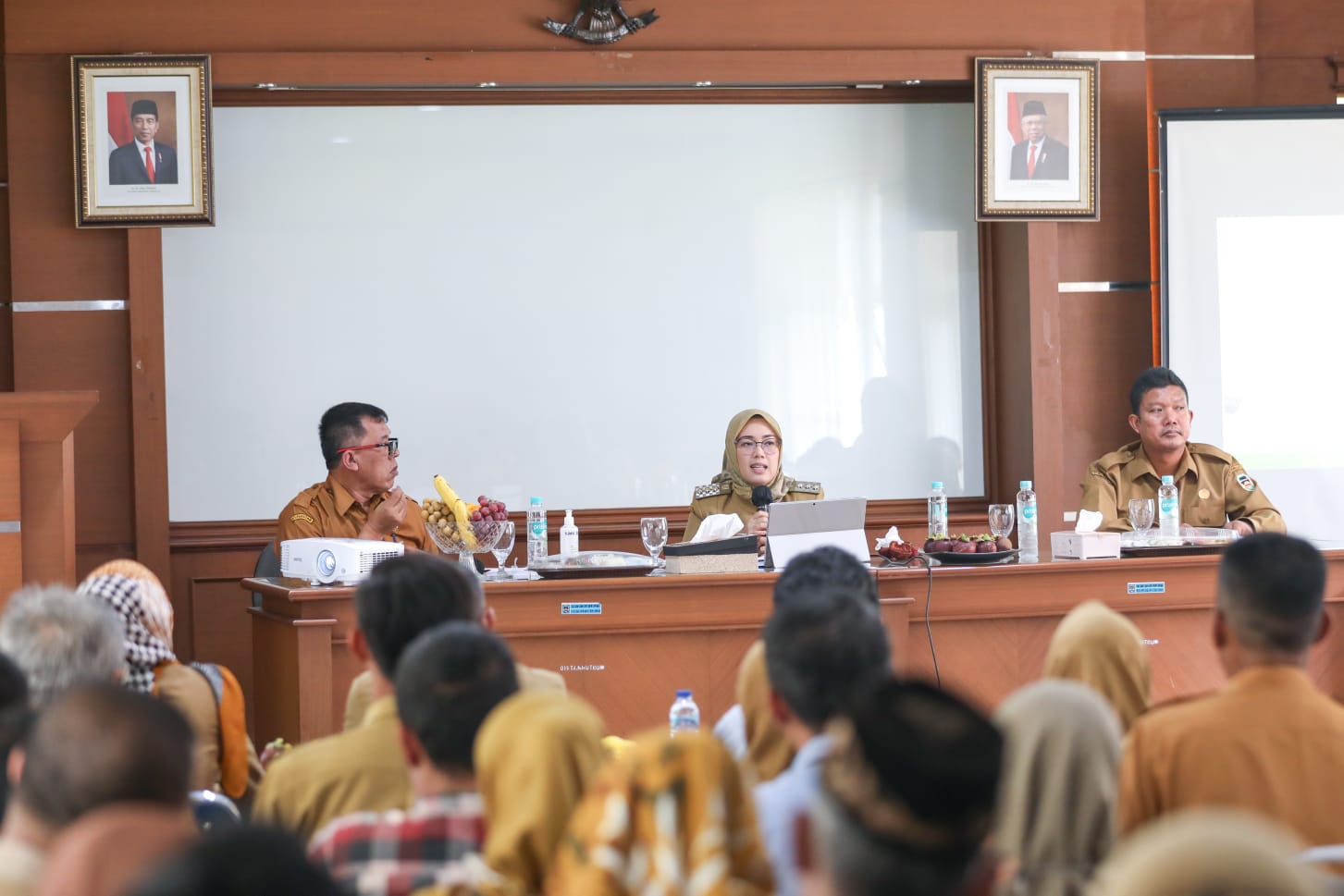 Dispangtan Purwakarta Persentasikan Kontribusi Panen Tahun 2022