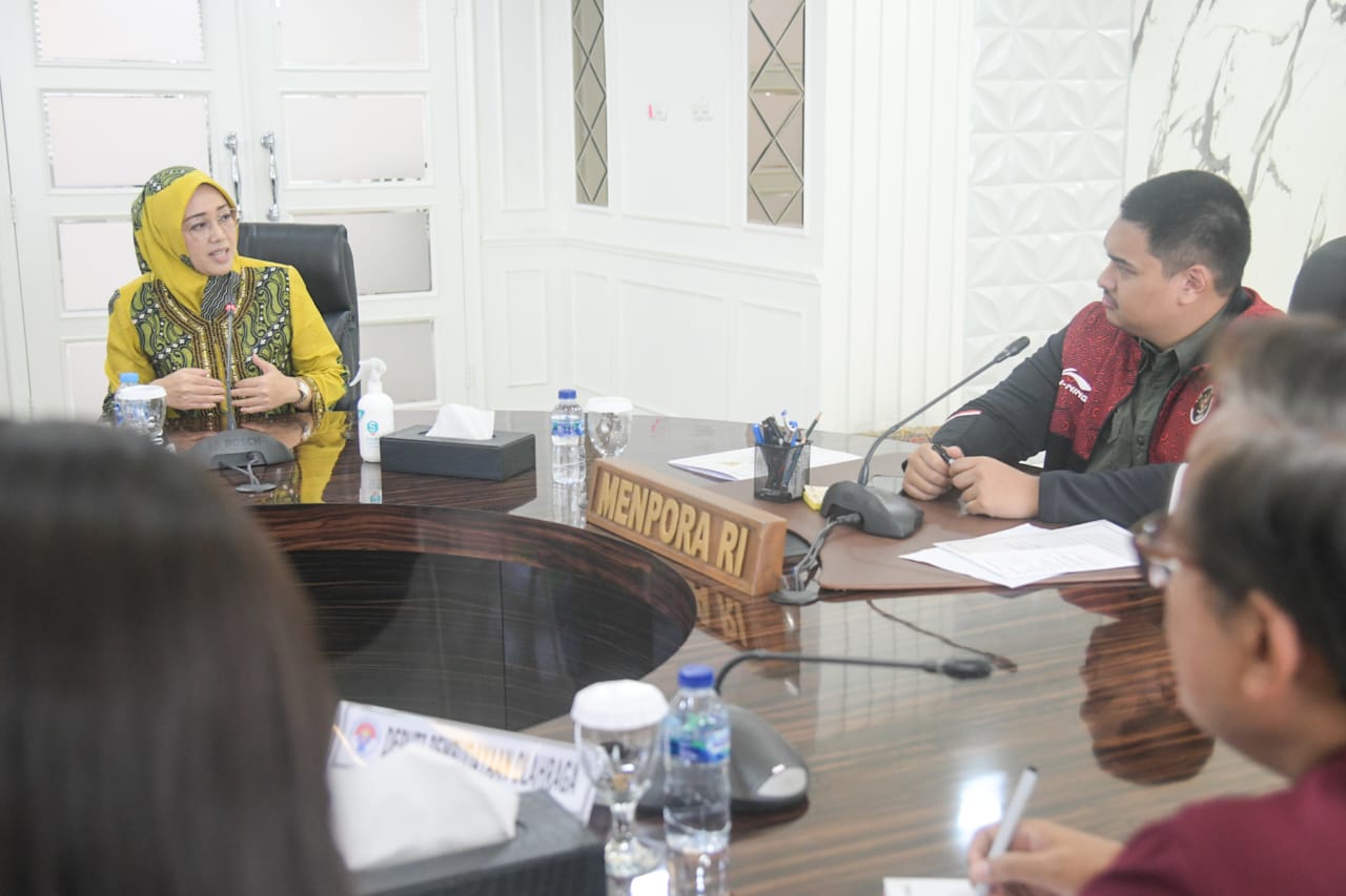 Bupati Purwakarta Temui Menpora, Bahas Pembinaan Atlet, Generasi Muda Dan Jambore KORMI