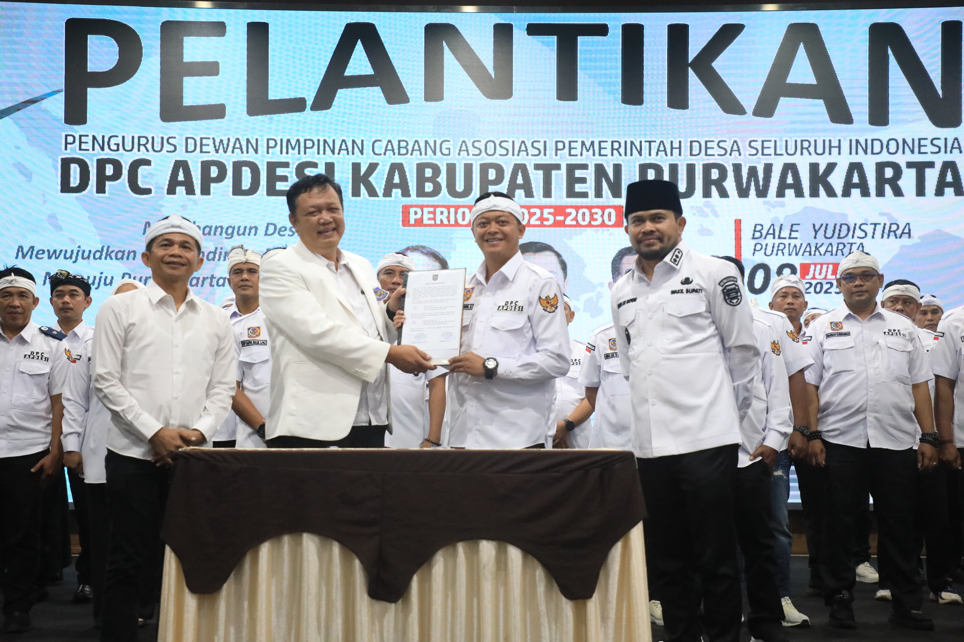Apdesi Purwakarta Dilantik, Om Zein Tekankan Peran Desa dalam Mewujudkan Purwakarta Istimewa