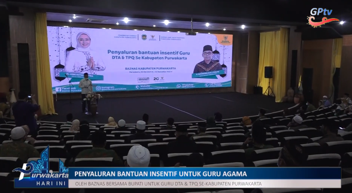 BANTUAN BAGI GURU NGAJI SE-KABUPATEN PURWAKARTA