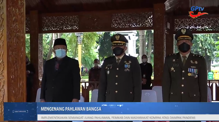 IMPLEMENTASIKAN SEMANGAT JUANG PAHLAWAN, PEMKAB DAN MASYARAKAT KOMPAK ATASI DAMPAK PANDEMI