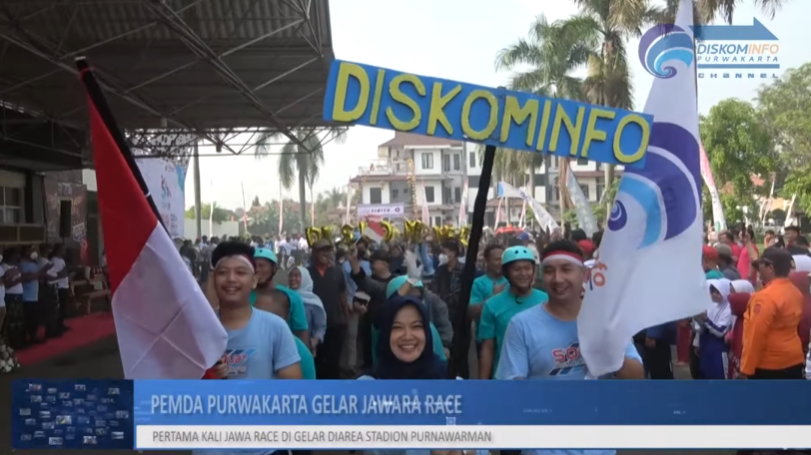 PEMDA PURWAKARTA LATIH FISIK PARA ASN, KESERUAN JAWARA RACE PECAH!