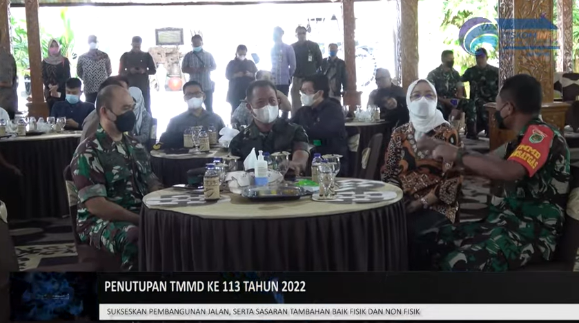 TMMD KE 113 TAHUN 2022 DORONG KESUKSESAN PEMBANGUNAN DI KABUPATEN PURWAKARTA