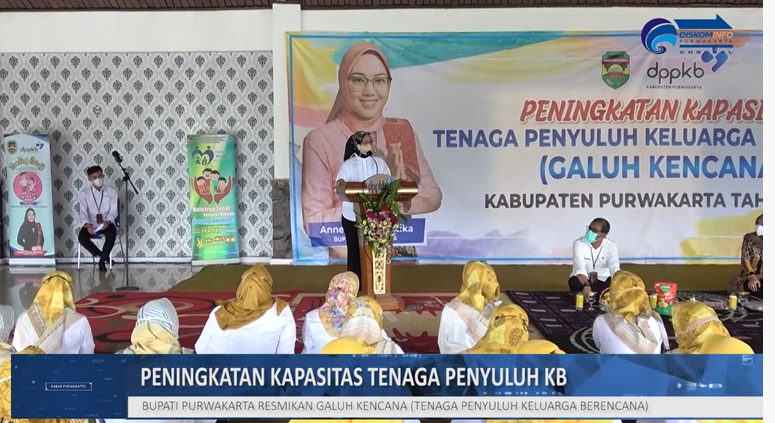 BUPATI PURWAKARTA RESMIKAN GALUH KENCANA (TENAGA PENYULUH KELUARGA BERENCANA)