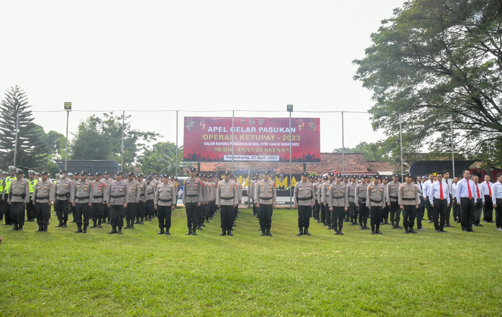 Dukung Operasi Ketupat Lodaya 2023, Bupati Purwakarta Terjunkan Ratusan Personil Perangkat Daerah   