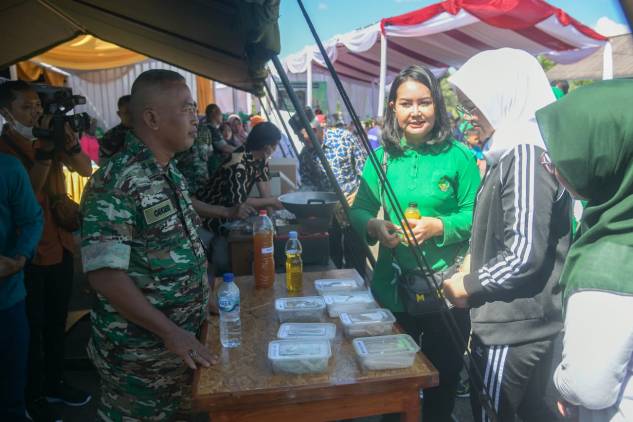 Bupati Anne: Bantu Percepatan Pembangunan Purwakarta, Peran TNI Sangat Vital Dan Strategis   