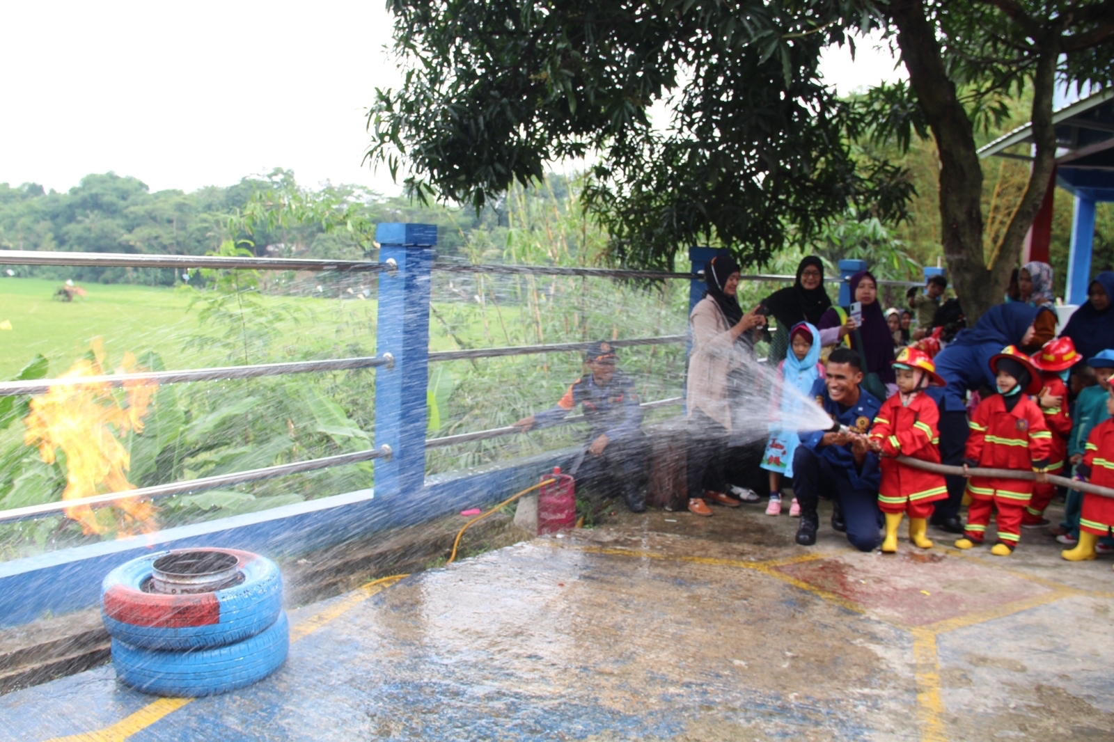 Kenalkan Bahaya Kebakaran, DPKP Purwakarta Edukasi Anak Usia Dini