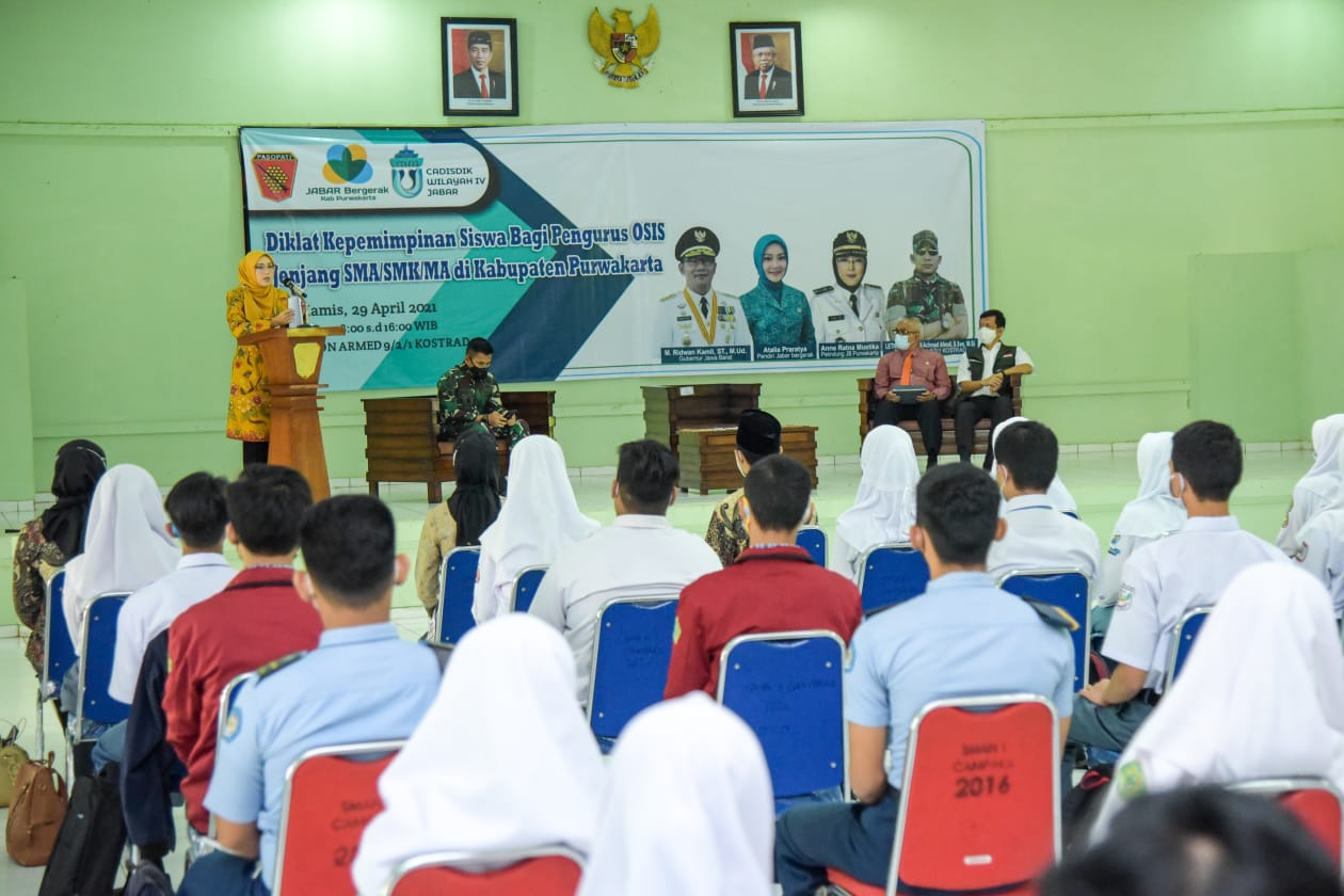 Bupati Purwakarta Buka Diklat OSIS Kepemimpinan Siswa