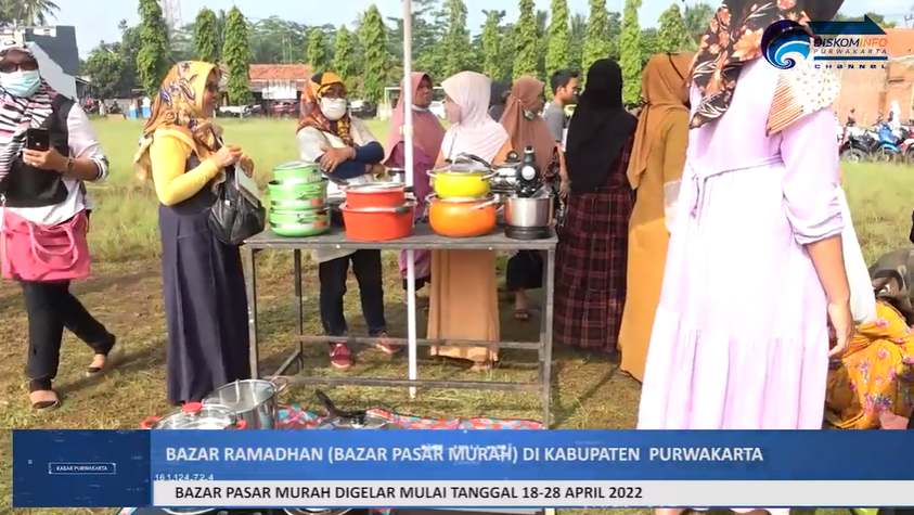 PEMDA PURWAKARTA GELAR BAZAR RAMADHAN UNTUK MASYARAKAT DENGAN HARGA TERJANGKAU