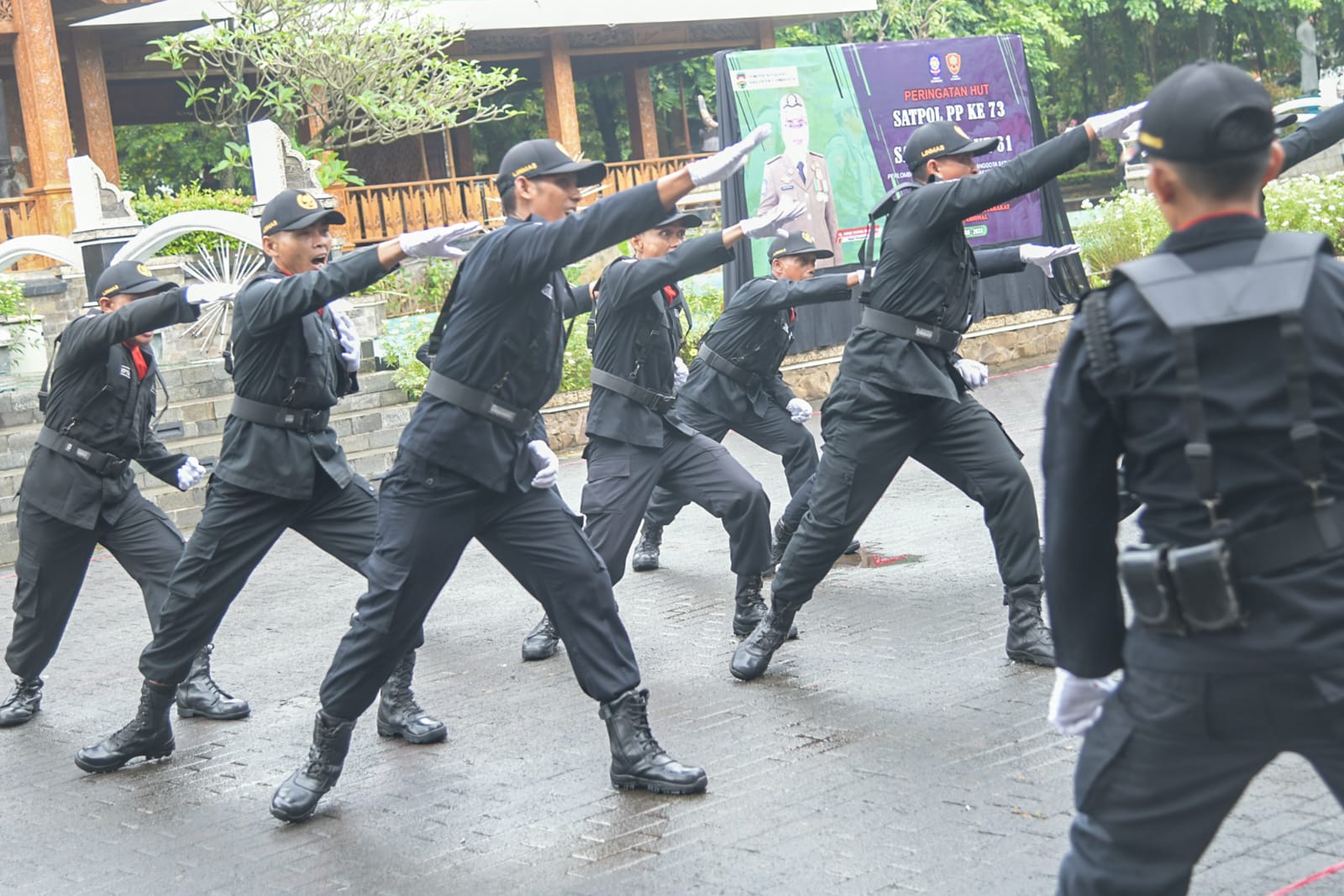 Meriahkan HUT Satpol PP, Pemkab Purwakarta Gelar LKBB Satlinmas