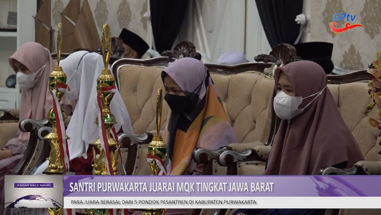 SANTRI PURWAKARTA JUARAI MQK TINGKAT JAWA BARAT