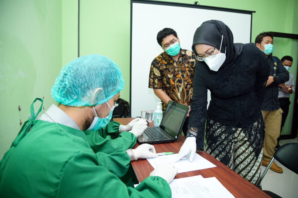 Vaksinansi Covid-19 di Purwakarta di Push Melebihi Angka 60 Persen