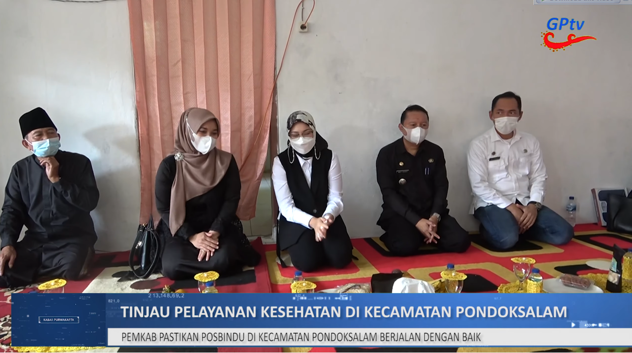 BUPATI MONITORING POSBINDU VAKSINASI SERTA PENINGKATAN GIZI MASYARAKAT KECAMATAN PONDOKSALAM