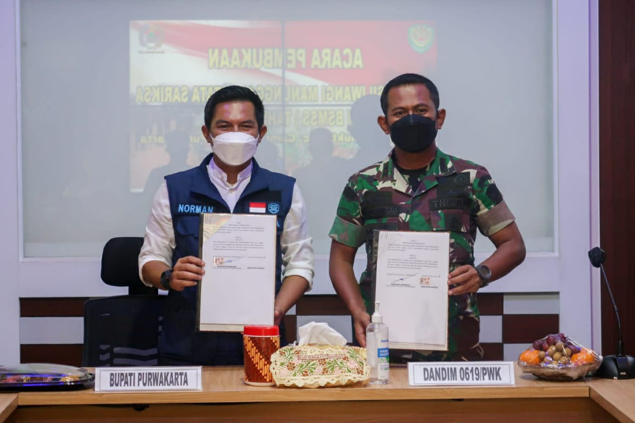 TMMD dan BSMSS Akselerasikan Percepatan Pembangunan Infrastruktur di Purwakarta