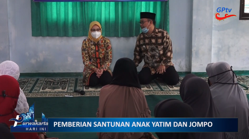 SANTUNAN JOMPO DAN PUTRA PUTRI YATIM PIATU DI 4 KECAMATAN DI PURWAKARTA