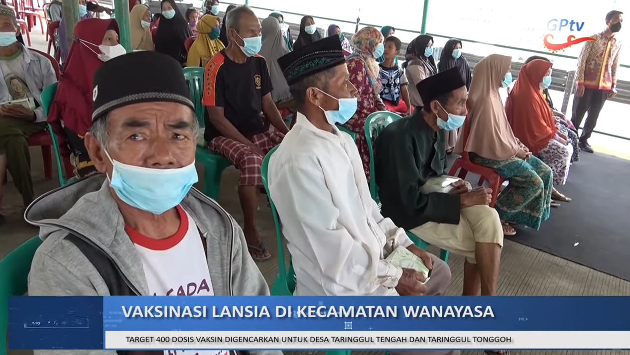 TARGET 400 DOSIS VAKSIN DIGENCARKAN UNTUK DESA TARINGGUL TENGAH DAN TARINGGUL TONGGOH