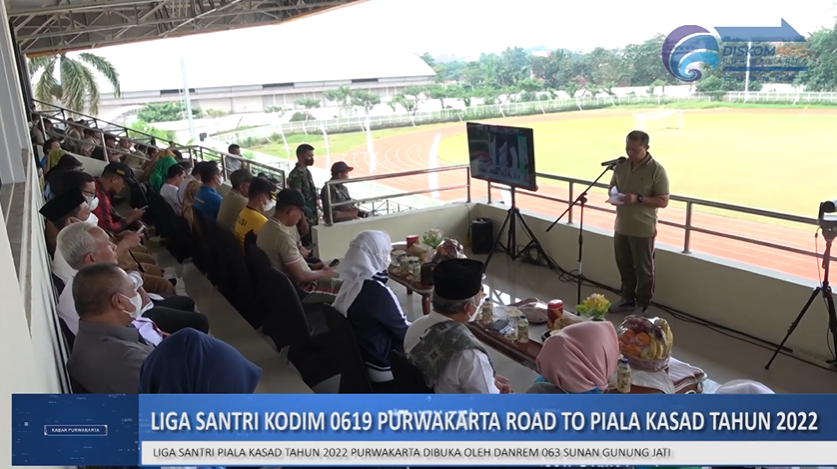LIGA SANTRI KODIM 0619 PURWAKARTA ROAD TO PIALA KASAD TAHUN 2022