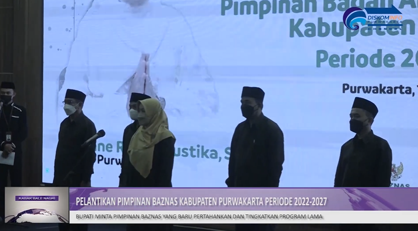 PELANTIKAN PIMPINAN BAZNAS KABUPATEN PURWAKARTA PERIODE 2022-2027