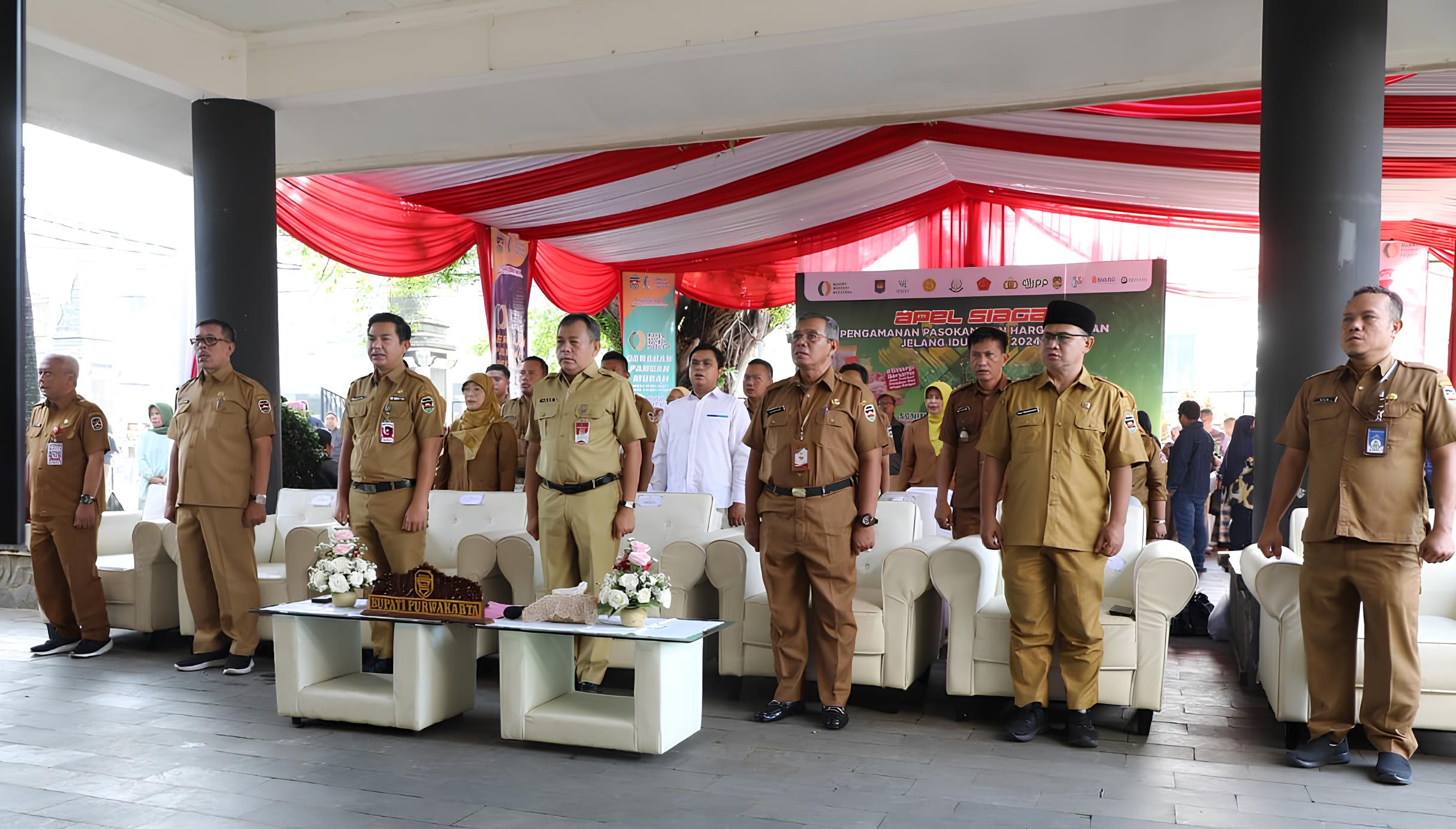 Apel Siaga Pangan Jelang Lebaran, Pemkab Purwakarta Amankan Pasokan dan Harga Pangan