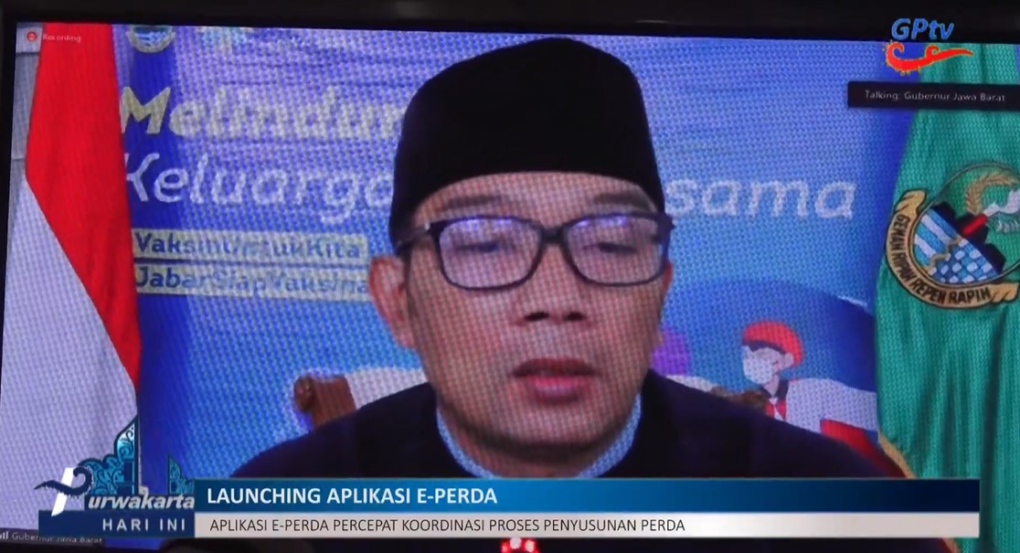 PEMKAB PURWAKARTA DUKUNG PELUNCURAN E-PERDA