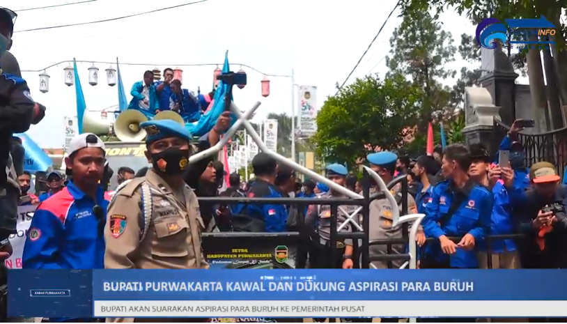 BUPATI PURWAKARTA DUKUNG DAN KAWAL ASPIRASI PARA BURUH HINGGA KE PEMERINTAH PUSAT