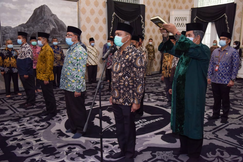 Bupati Purwakarta Lantik Sejumlah Pejabat Baru