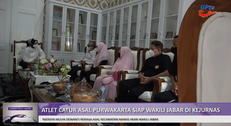 ATLET CATUR ASAL PURWAKARTA, WAKILI JABAR DI KERJURNAS
