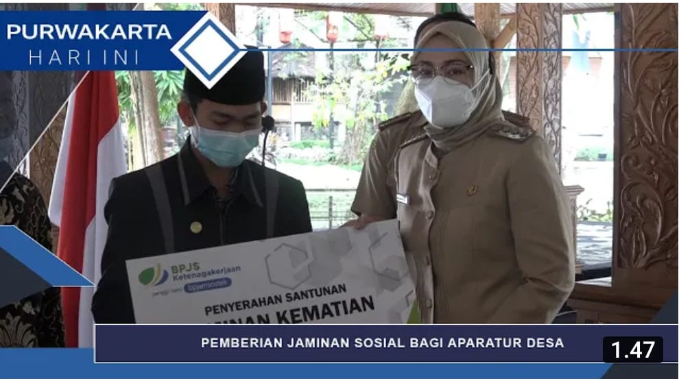 Pemberian Jaminan Sosial Bagi Aparatur Desa Di Purwakarta