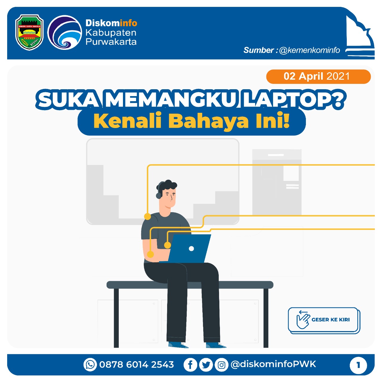 Suka Memangku Laptop?