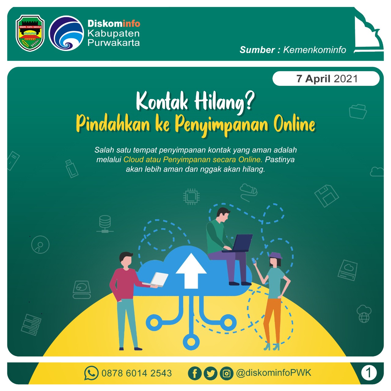 Kontak Hilang? Pindahkan ke Penyimpanan Online
