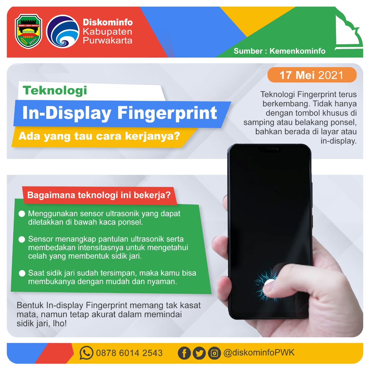 Teknologi In-Display Fingerprint