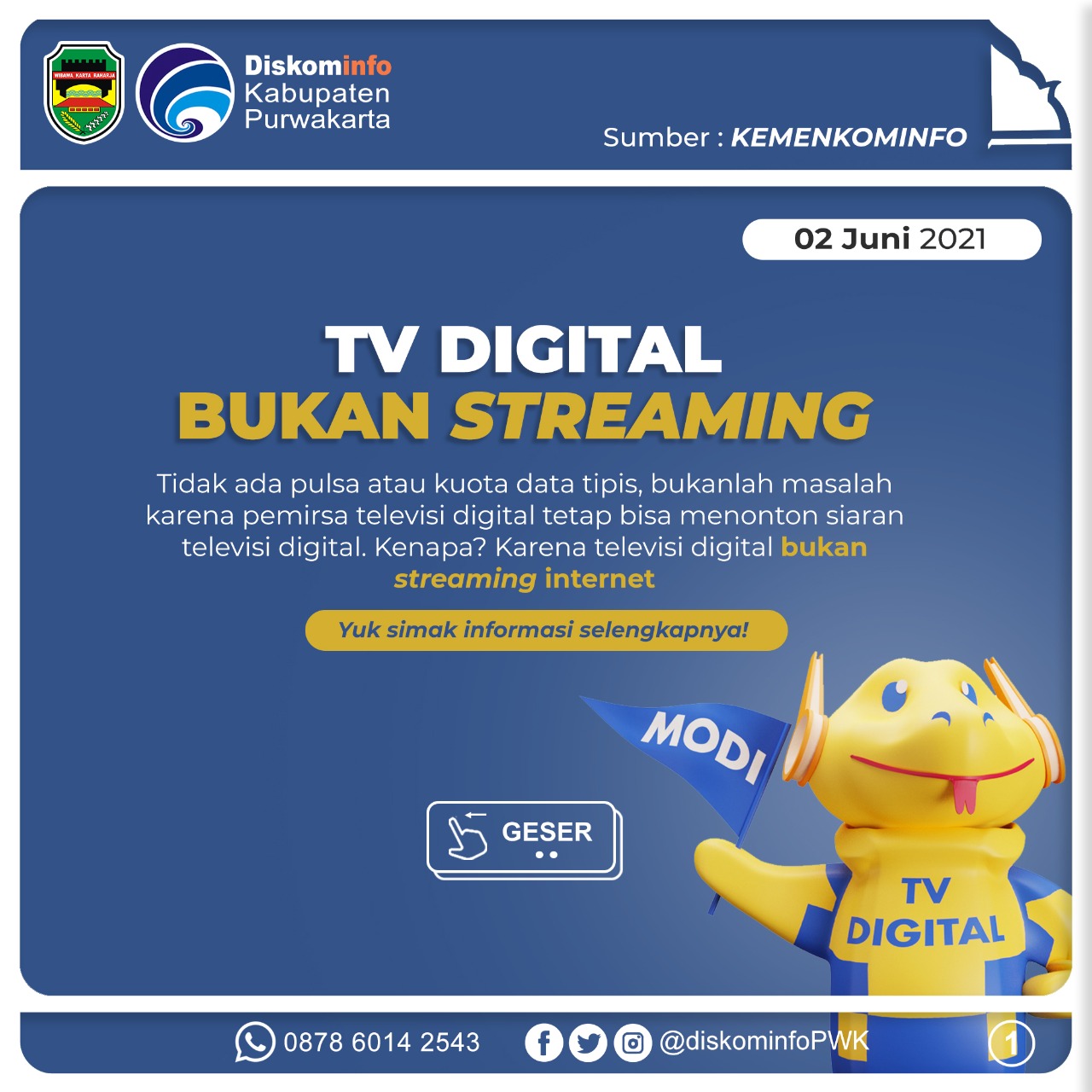 TV Digital Bukan Streaming