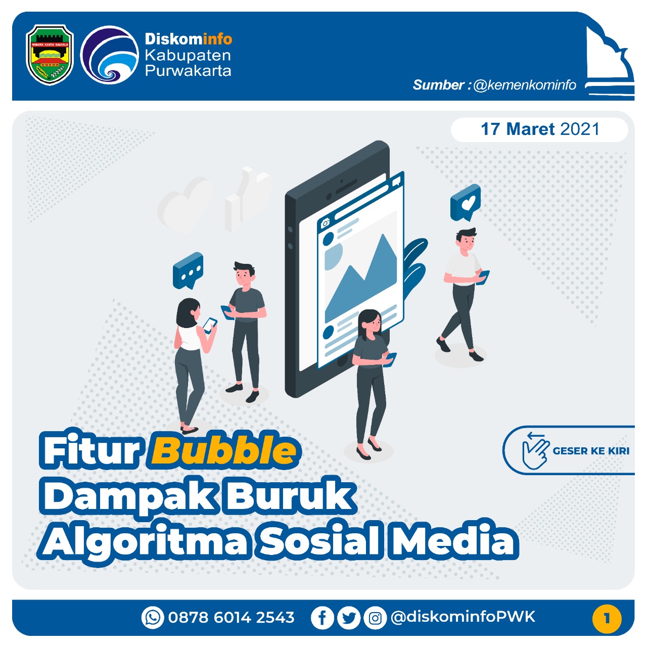 Fitur Bubble Dampak Buruk Alogaritma Sosial Media