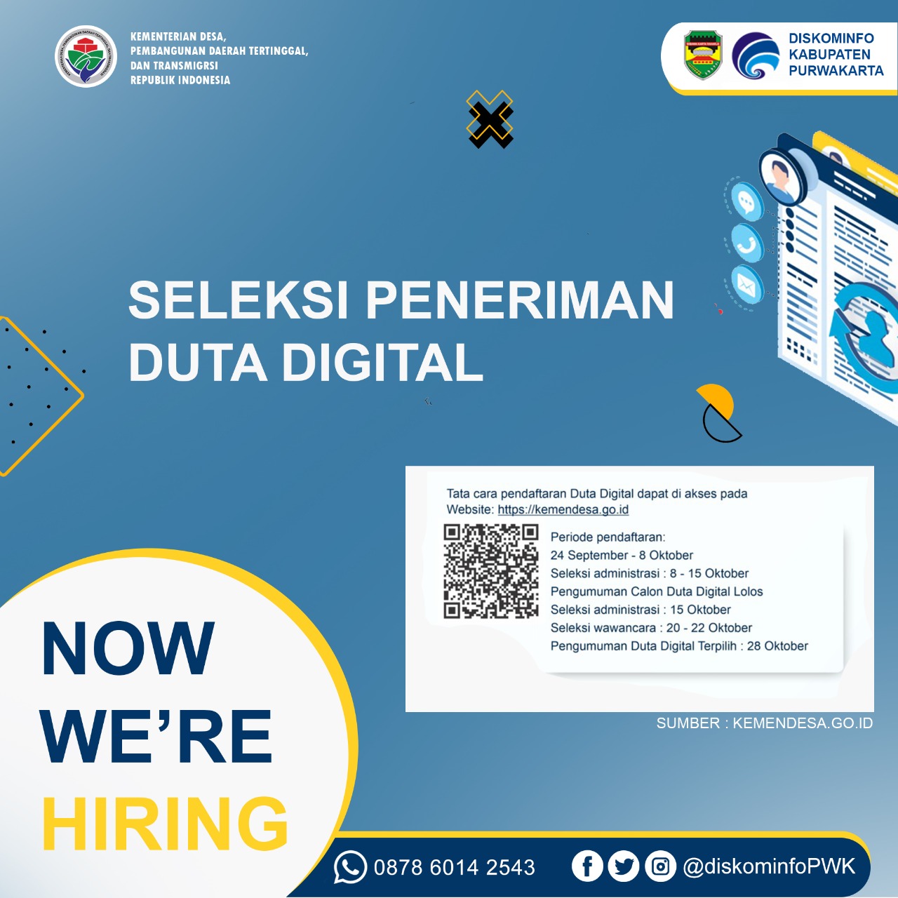 Seleksi Penerimaan Duta Digital